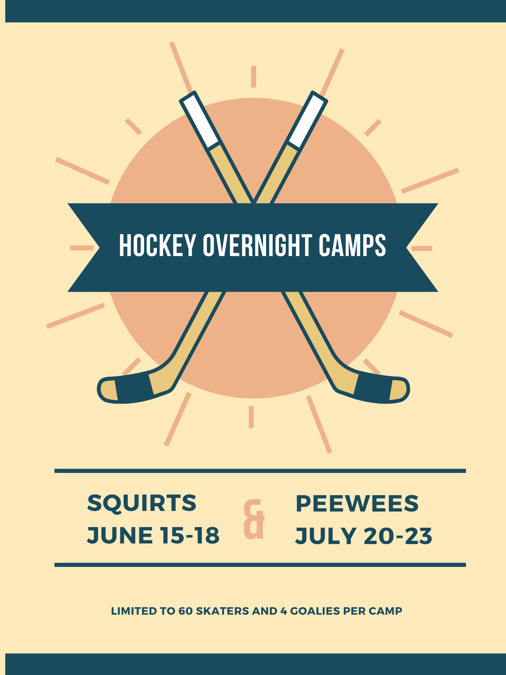 Overnight Hockey Squirt and PeeWee Showcase Camps Camps