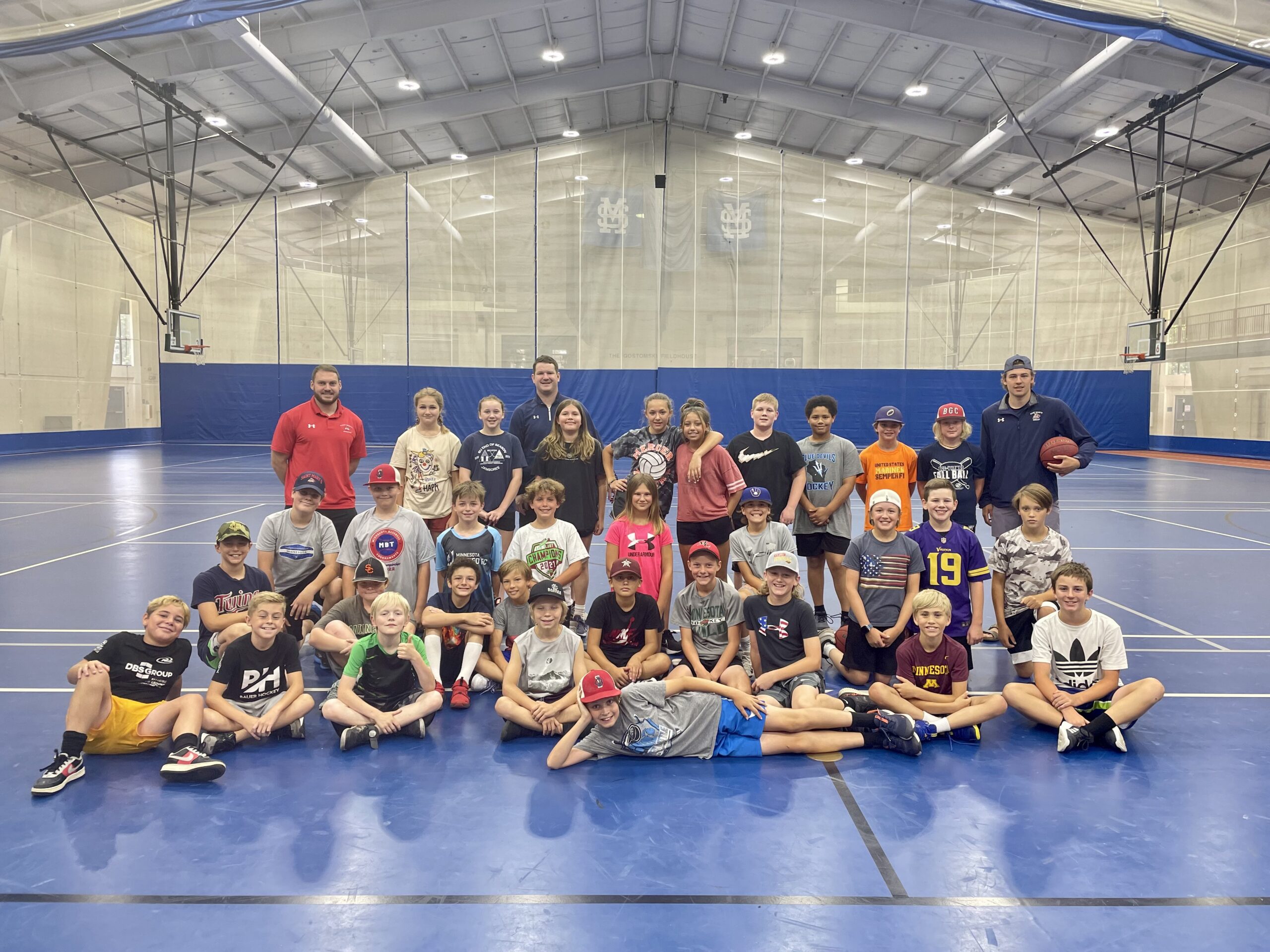 peewee group photo